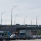 Un pont de Kiev hors service, la capitale prise dans les bouchons