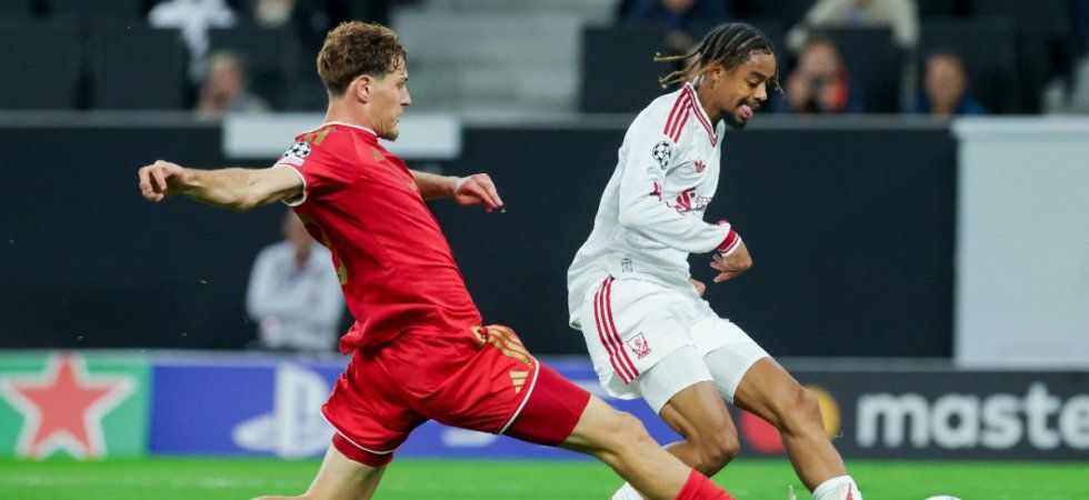 Trois buts, zéro mot. Barcola marque l'histoire de Liverpool en silence