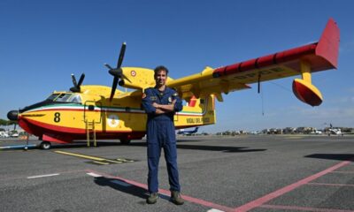 Après un été de flammes, l'Italie met au repos sa flotte record de Canadair