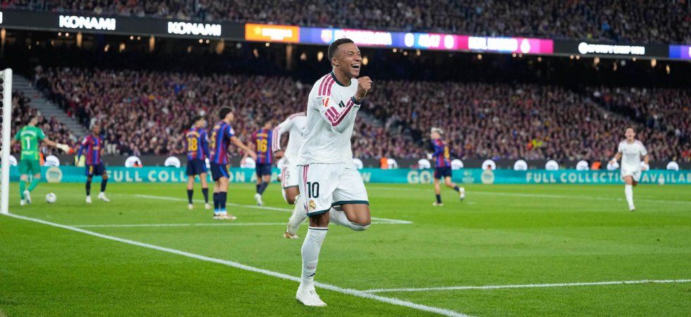 Deux éclairs de Mbappé et le Real Madrid s'offre le Clasico